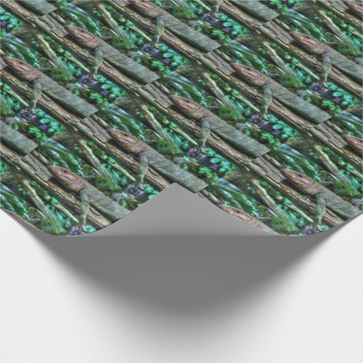 Krokodilteju Geschenkpapier (Ecke)