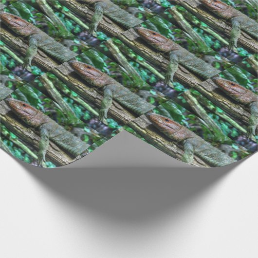 Krokodilteju Geschenkpapier (Ecke)