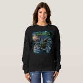Kroktopus Fotografischer Combo Kreatur Witzig Sweatshirt (Vorne ganz)