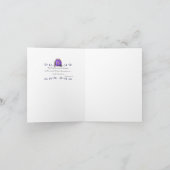 Krokus-Anmerkungs-Karte Karte (Innenseite)