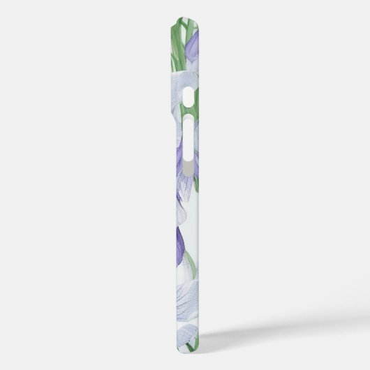 Krokus-Blume - Fall Case-Mate iPhone Hülle (Rückseite / Links)