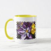 Krokus färbt Kaffee-Tasse Tasse (Links)