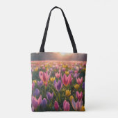 Krokus in der Morgendämmerung Tasche (Rückseite)