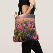 Krokus in der Morgendämmerung Tasche (Von Nahem)