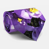 Krokus-Krawatte Krawatte (Gerollt)