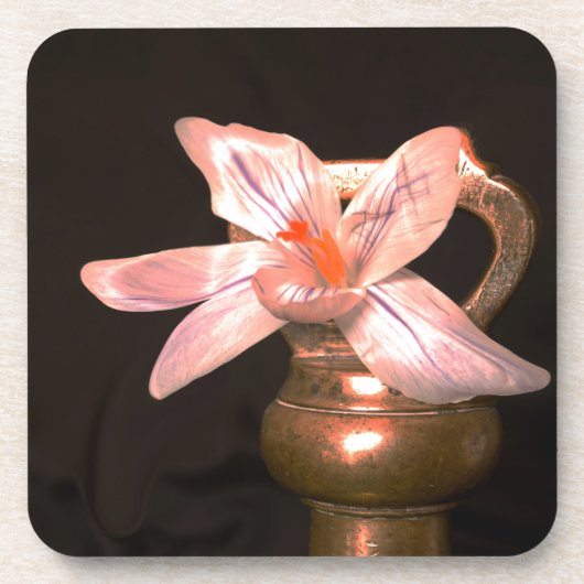 Krokusblumen Untersetzer (Vorderseite)