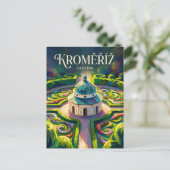 Kroměříž Tschechien Postkarte (Stehend Vorderseite)