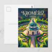Kroměříž Tschechien Postkarte (Vorne/Hinten)