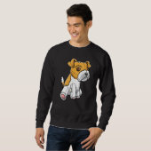 Kromfohrlander Dog Kromi Sweatshirt (Vorne ganz)