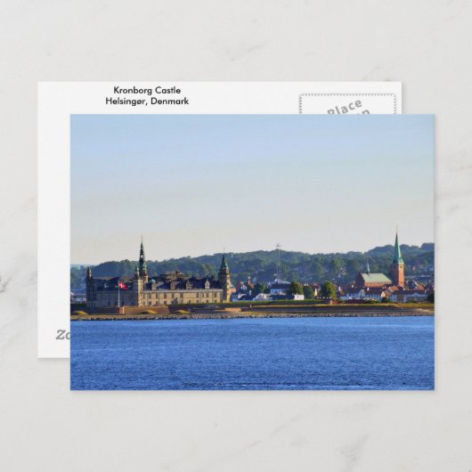 Kronborg Castle, Helsingør, Dänemark Postkarte (Vorne/Hinten)