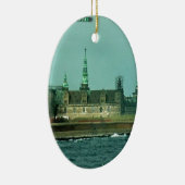 Kronborgs Schloss-Dörfchen-Schloss in Dänemark Keramikornament (Rechts)