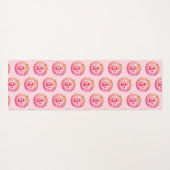 Kronchakra, rosa Chakra Yoga Mat Yogamatte (Rückseite (Horizontal))