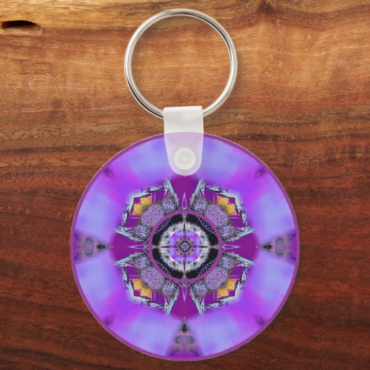 Kronchakramandala12 Schlüsselanhänger (Vorderseite)