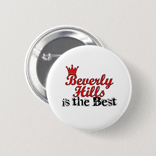 Krone Beverly Hills Button (Vorne & Hinten)