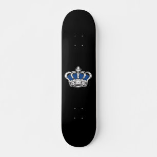 Krone - Blau Skateboard
