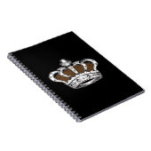 Krone - braun notizblock (Rechte Seite)