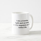 Krone Chakra Taschen-Guru-Tasse Kaffeetasse (VorderseiteRechts)