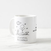 Krone Chakra Taschen-Guru-Tasse Kaffeetasse (Vorderseite Links)