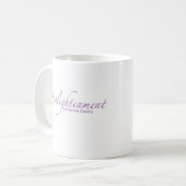 Krone Chakra/Yoga-Tasse Kaffeetasse (Vorderseite Links)