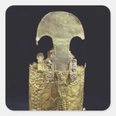 Krone, Chimu Quadratischer Aufkleber (Vorderseite)