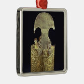 Krone, Chimu Silbernes Ornament (Rechts)