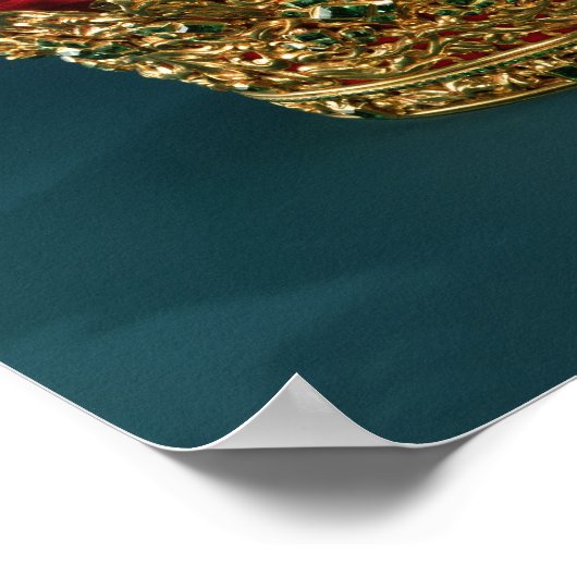 Krone der Anden Poster (Ecke)