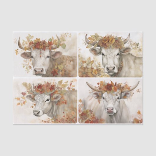 Krone der Blätter Seidenpapier (Vorderseite)