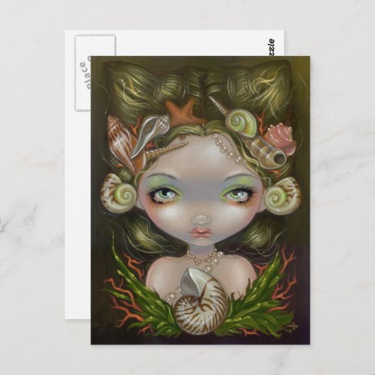 "Krone der Muscheln" Postkarte (Vorne/Hinten)