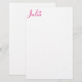 Krone der Prinzessin Briefpapier (Vorne/Hinten)