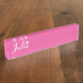 Krone der Prinzessin Namensplakette (Seite)