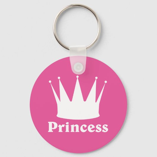 Krone der Prinzessin Schlüsselanhänger (Vorderseite)