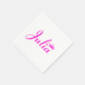 Krone der Prinzessin Serviette (Ecke)