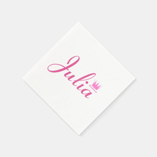 Krone der Prinzessin Serviette (Ecke)