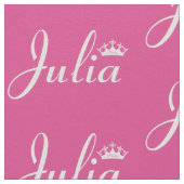 Krone der Prinzessin Stoff (Nahaufnahme)