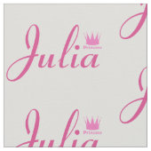 Krone der Prinzessin Stoff (Nahaufnahme)