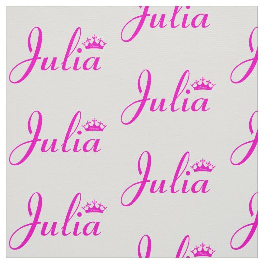 Krone der Prinzessin Stoff (Muster)