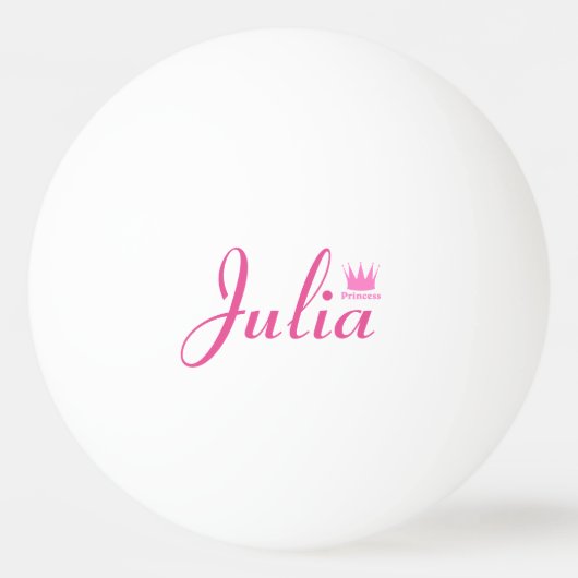Krone der Prinzessin Tischtennisball (Vorderseite)