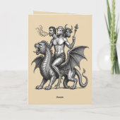 Krone des dreifachen Asmodeus Karte (Rückseite)