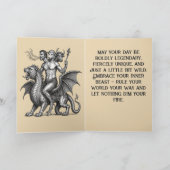 Krone des dreifachen Asmodeus Karte (Innenseite)