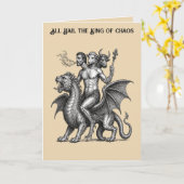 Krone des dreifachen Asmodeus Karte (Gelbe Blume)