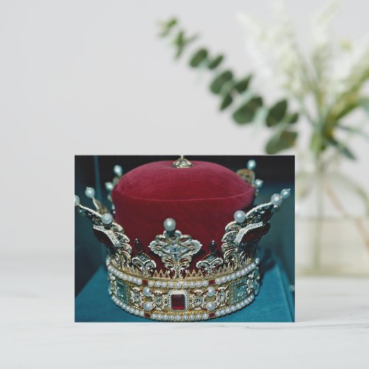 Krone des Royals, Liechtenstein Postkarte (Stehend Vorderseite)