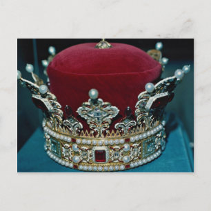 Krone des Royals, Liechtenstein Postkarte