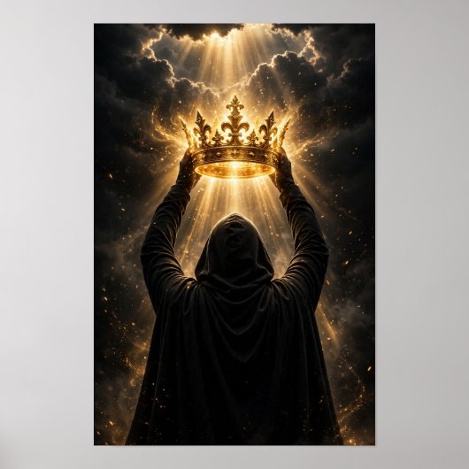Kröne dich selbst poster (Vorne)