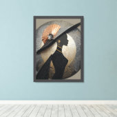 KRONE ELEGANZ #1 LEINWANDDRUCK (Insitu (Holzboden))