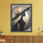 KRONE ELEGANZ #1 LEINWANDDRUCK (Insitu (Wohnzimmer))