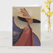KRONE ELEGANZ #4 KARTE (Gelbe Blume)