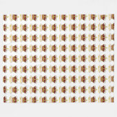 Krone Fleecedecke (Vorderseite (Horizontal))