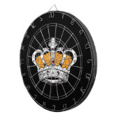 Krone - gelb dartscheibe (Vorderseite rechts)