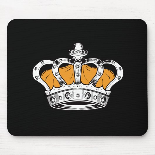 Krone - gelb mousepad (Vorne)