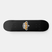 Krone - gelb skateboard (Horizontal)